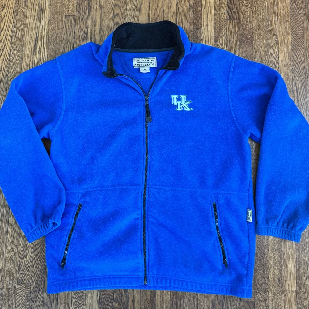 #594 KENTUCKY WILDCATS (COLORADO TIMBERLINE) authentic outerwear FLEECE FULL ZIP